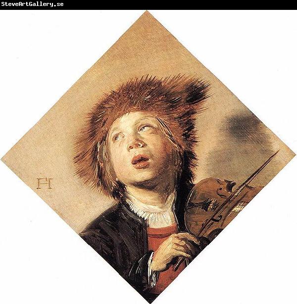 Frans Hals Boy Playing a Violin.